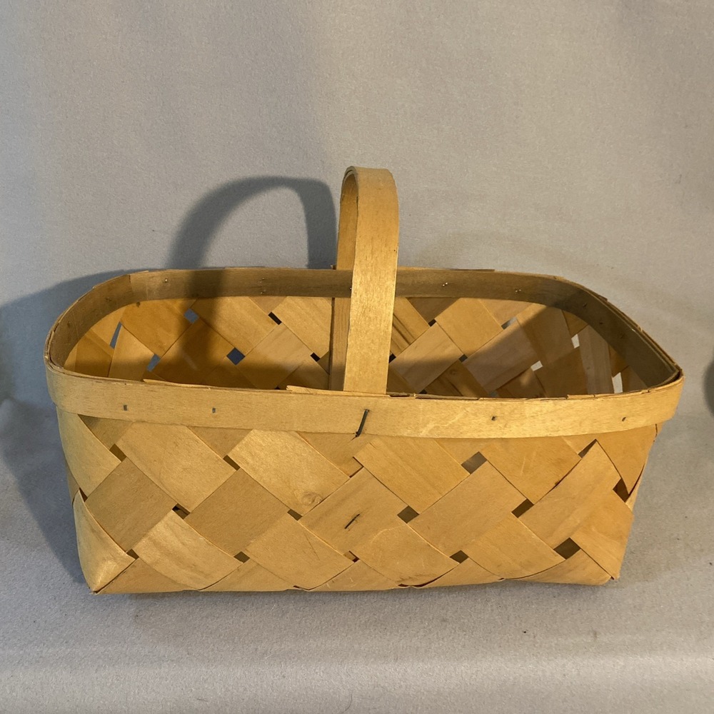 Vintage Harvest Basket Made In USA